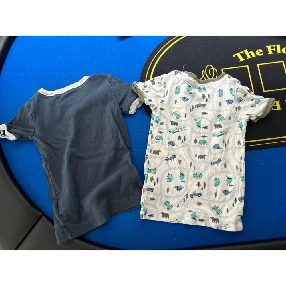 Lot of 14 Boys Size 5T Pajamas PJs Old Navy sleep shorts shirts pants